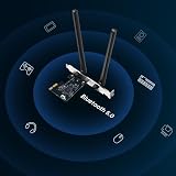 MERCUSYS MA30E AC1200 PCIe WiFi Adapter Bluetooth 5.0 MU-MIMO Windows 10/11 view 4