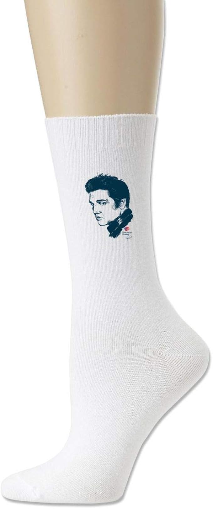 Elvis Presley Sketch Mens Cotton Socks NonSlip Socks Amazon.co.uk