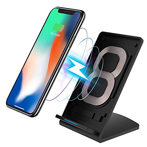 image for Choosebuy Wireless QI Fast Charger Charging Pad Stand Dock Holder For 