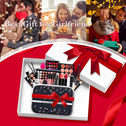 All in One Makeup Gift Kit, Include Makeup Brush Set, Eyeshadow