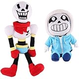 New Arrival Beautiful Creative Colorful Cute SANS & PAPYRUS Plush Stuffed Doll Toys 2 pcs/set by New Brand