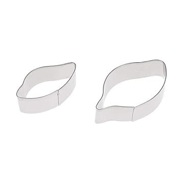 2 Pcs En Acier Inoxydable Colle Gelée De Bonbons Lotus Fleur