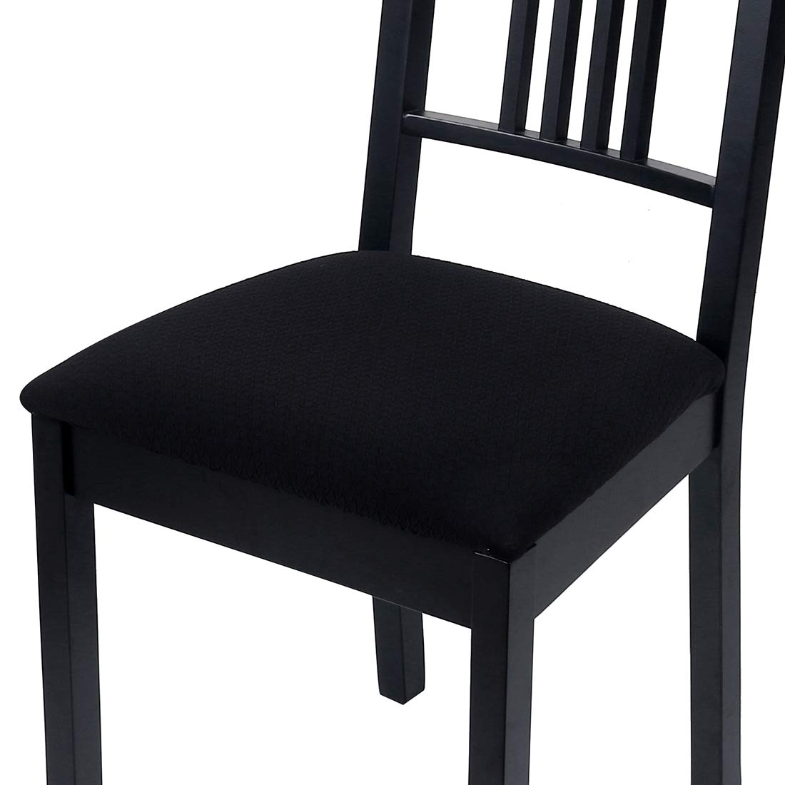 Homaxy Stretch Jacquard Dining Chair Seat Covers, Removable Washable