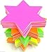 Starburst Sign Cards Sale Cards Fluorescent Stars Neon Coloured Stars Price Tickets Coloured Price Tags