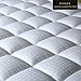 Balichun Mattress Pad (Ivory White, King)