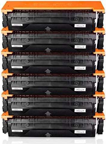 OfficeSmartInk HP 201X (3x Black, Cyan, Yellow, Magenta) Compatible Cartridge for HP LaserJet Pro M252, M252n, M252dw, MFP M277, MFP M277n, MFP M277dw (HP CF400X CF401X CF402X CF403X) Printers - 6PK