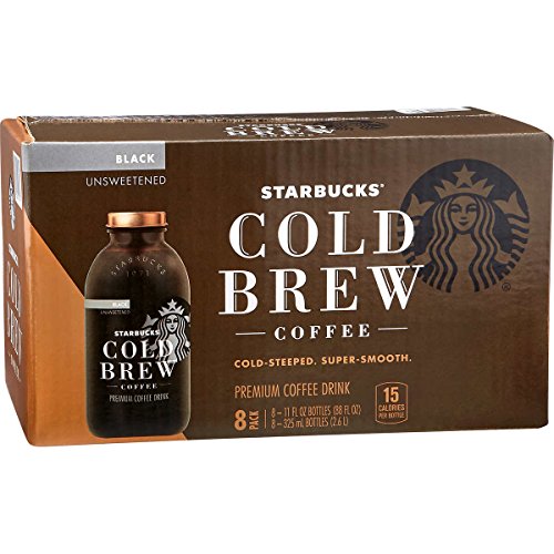 Starbucks Cold Brew Premium Black Coffee Drink, Unsweetened, 11 oz (8-Pack) - Thumbnail 2