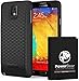 PowerBear Samsung Galaxy Note 3 Extended Battery [7500mAh] & Back Cover & Protective Case (Up to 2.3X Extra Battery Power) - Black [24 Month Warranty & Screen Protector Included]