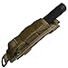 Miles Tactical ASP Molle Baton Holder Pouch fits Expandable Batons and Flashlights (Khaki, 16