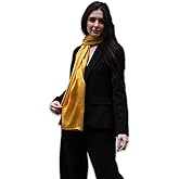 Trillion London® Spring Collection Silk Scarf - Silk Neck Scarf For Women - Ladies Lightweight Scarves Shawl Wraps 70" x 35"