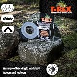 T-REX Ferociously Strong Waterproof Duct Tape Silver Grey 25mm x 9.1m Heavy Duty view 3