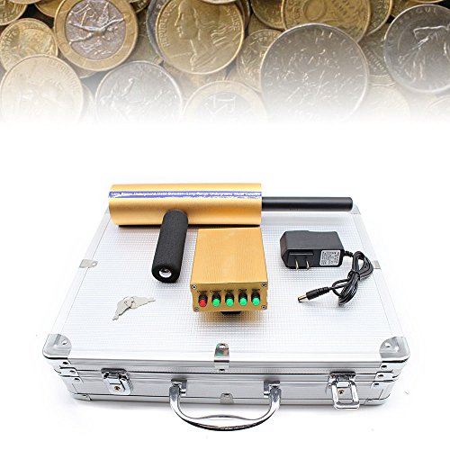 AKS Handheld Metal Detector 12V 1000-1600mAh Gold Silver Copper 800m Range New