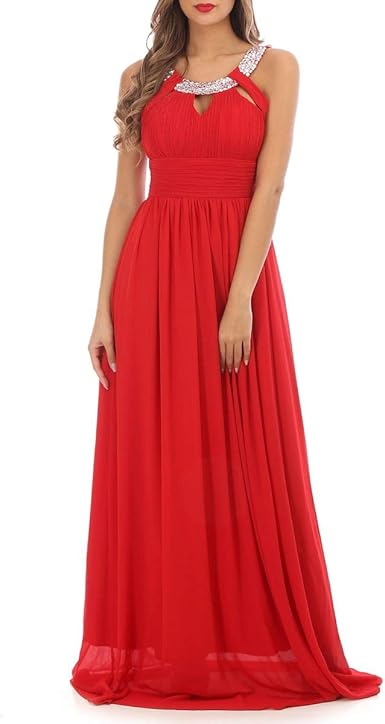 robe rouge la modeuse