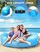 Inflatable Lounger Air Sofa Portable Waterproof Anti-Air Leaking Inflatable Pouch Couch with Pillow and Carrying Bag for Outdoor Camping, Picnics, Pool, Travel, Hiking, Beach