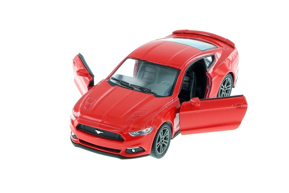 Kinsmart 138 Scale Model 2015 Ford Mustang Gt Toy Car, Multi Color