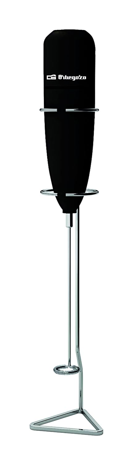 Mousseur à Lait électrique Rechargeable Bonsenkitchen - 3 Vitesses, Fouet Inox Amovible, USB-C - Silencieux - 3