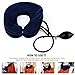 HailiCare Inflatable Cervical Neck Traction Device, Effective and Instant Relief for Chronic Neck and Shoulder Pain, Cervical Collar Adjustable (Blue)