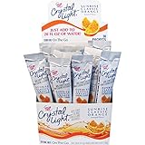 Crystal Light Drink Mix - Sunrise Classic Orange - On The Go Sticks - 30ct