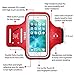 TRIBE Water Resistant Cell Phone Armband Case Running Holder for iPhone Pro Max Plus Mini SE (13/12/11/X/XS/XR/8/7/6/5) Galaxy S Ultra Plus Edge Note (21/20/10/9/8/7/6/5) Adjustable Strap & Key Pocket