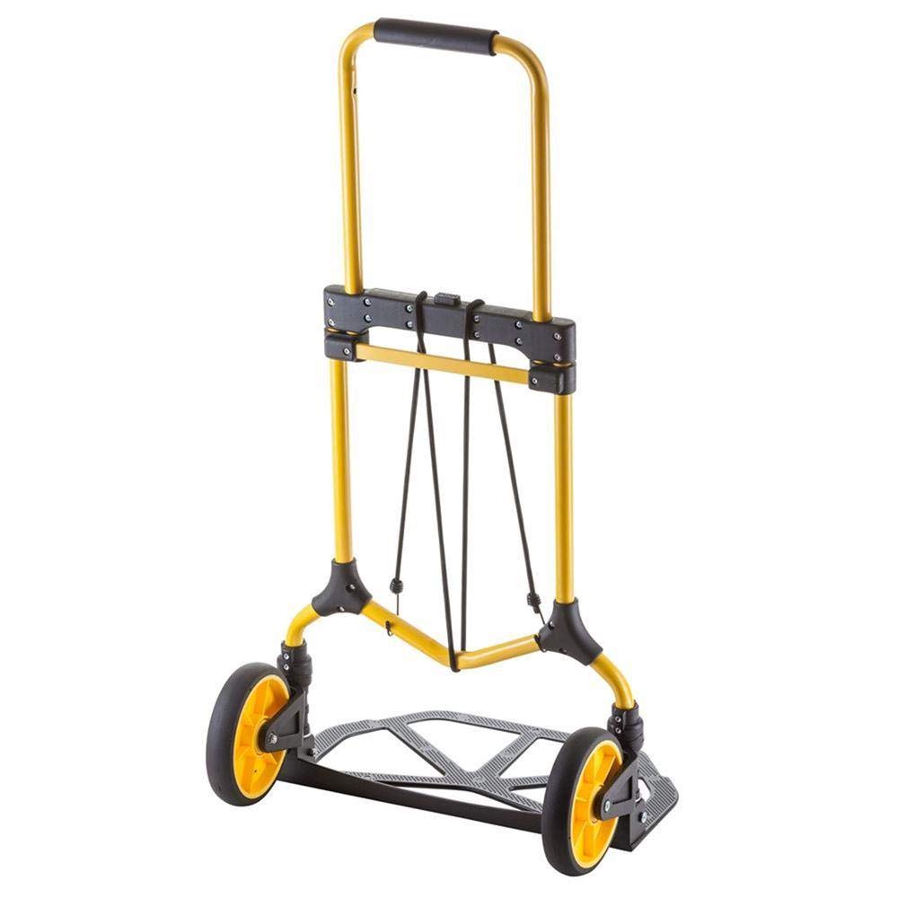 Stanley SXWTD-FT582 Folding Hand Truck, Yellow, 90 kg