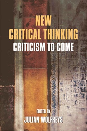 New Critical Thinking: Criticism to Come (English Edition)
