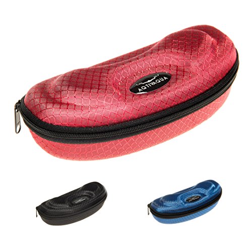 AqtivAqua Swim Goggles Swimming Goggles for Adult Men Women Kids Youth Girls Boys Childrens DX (Red/Black Color) - Thumbnail 4