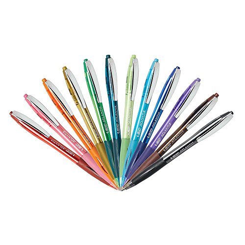 BIC Atlantis Original Retractable Fashion Ball Pen, Medium Point (1.0