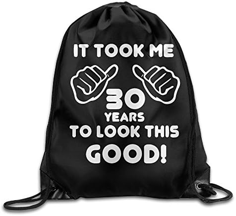 Training It Took 30 Years To Look This Good - 30th Birthday Drawstring Backpack Bag Drawstring Tote