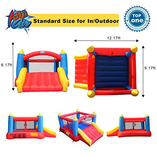 5 ACTION+AIR+Inflatable+Bouncer+Backyard
