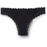 Intimissimi Woman's Cotton and Lace Brazilian