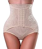 Invisable Strapless Body Shaper High Waist Tummy Control Butt lifter Panty Slim(XL, Beige(comfy))