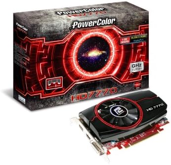 Powercolor Amd Radeon Hd 7770 Grafische Kaart Pcie 1gb Ddr5 Geheugen Dvi Hdmi Displayport Vga 1 Gpu Amazon Nl