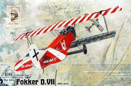 Fokker D VII 1/48 DAW Early Roden