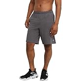 Champion Men's Shorts, Big and Tall Cotton Shorts for Men, Cotton Athletic Shorts, C Logo, 10" (More Colors)