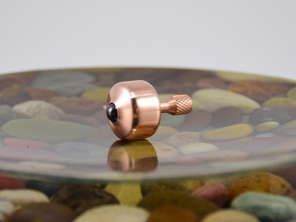 NW TOPS Jefferson COPPER Spinning Top - Precision CNC Made in the USA