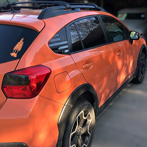 XPLORE OFFROAD CrossTrek XV Precut American Flag Window Decals