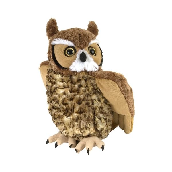 Wild Republic 11958 12310 Plüsch Eule, Cuddlekins Kuscheltier, Plüschtier, 30 cm
