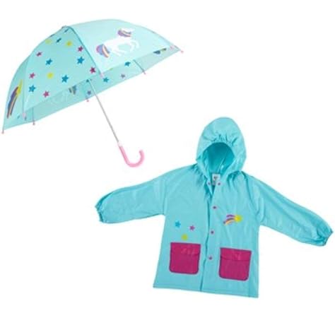 unicorn raincoat and boots