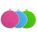 Silicone Sponge Antibacterial Brush Dish Scrubber - HUSH BEAR 3 Pieces Pot Holder Multipurpose Dish-Washing Mildew Free Antimicrobial