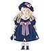 Women's Josephine Rose Navy Dress Collectible Porcelain Doll