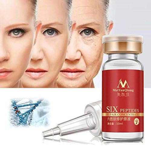 Omfeng 10ml Six Peptide Face Liquid Anti Wrinkle Collagen Repair Face Cream Liquid