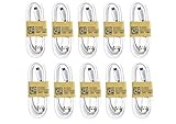 10 Pack Samsung OEM 5-Feet Micro USB Data Sync Charging Cables for Galaxy S3/S4 - Non-Retail Packaging - White