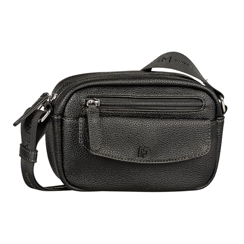 TOM TAILOR Denim Fara - Bolso bandolera para mujer (tamaño pequeño), Negro, small