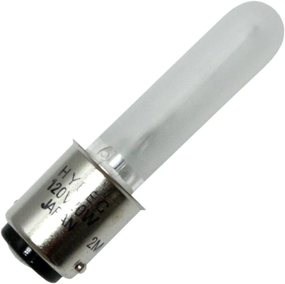Hybec 02012 - HY20W/DC/FROSTED 2012 Bayonet Base Single Ended Halogen Light Bulb