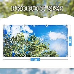 Patelai 8 Pack Fluorescent Light Covers for Ceiling