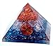 Elite Orgone - Opalite Crystal Orgone pyramid | EMF Protection & Energy Generator | Meditation Yoga | A Solution for Negative Energy & Chakra Healing