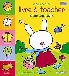 Mon premier livre à toucher avec des mots