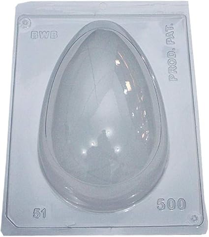 Forma Com Silicone Para Chocolate Ovo De Pascoa 500g Amazon Com Br Cozinha