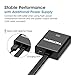VicTsing HDMI to VGA Adapter with Audio Cable, HDMII Female to VGA Male Adapter Converter with 3.5mm Audio Cable and Micro USB Charging Cord for DVD Player, Tablet PC, Digital Camera, SLR Camera