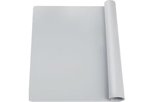 Extra Large Silicone Mat, Food-Grade Flexible Silicone Table Mats for Kids Non-Slip Placemat Waterproof Heat Insulation Count